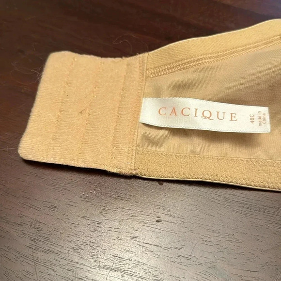 Cacique nude full coverage bra size 46C - Picture 5 of 6